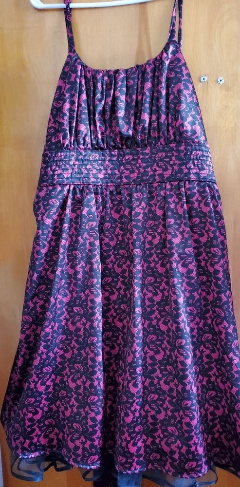 Black and Pink Dress